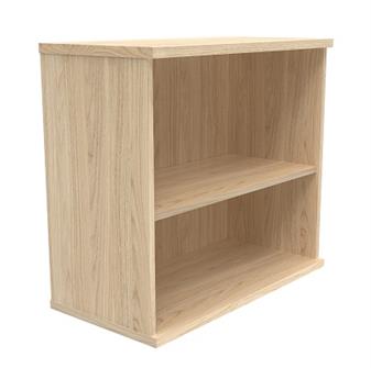 Primus 730mm High (Desk-High) Bookcase - Oak thumbnail