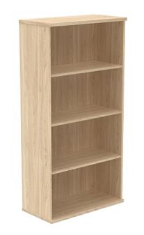 Primus 1592mm High Bookcase - Oak thumbnail