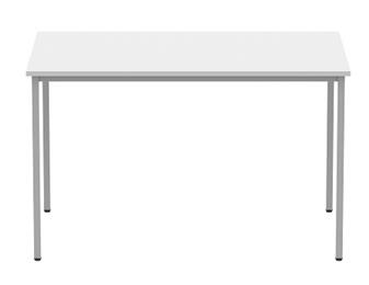 1200w x 800d Rectangular Table - White thumbnail