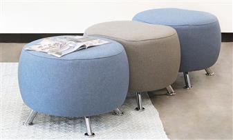 Skittle Soft Seating Range With Chrome Plated Legs thumbnail