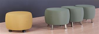 Skittle Range Shown With Castors And Chrome Plated Legs thumbnail