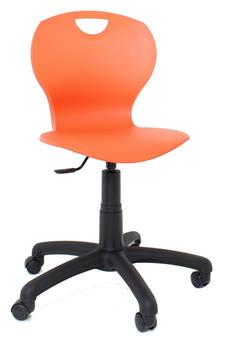 EVO Student ICT Chair - Flame - Black Base thumbnail