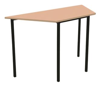 Primary 1100 x 550 Trapezoid Table - MDF Edge thumbnail