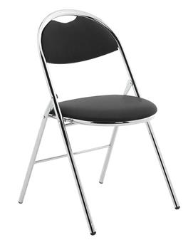 Milan Folding Chair Shown Without Tablet thumbnail