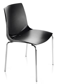 Ari 4-Leg Chair - Dark thumbnail