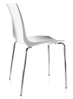 Ari 4-Leg Chair - White thumbnail