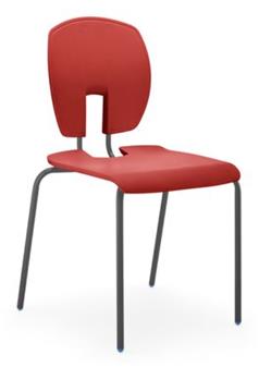 Hille SE Curve Chair - Indian Red thumbnail