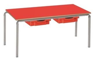 Rectangular Nursery Table With Tray Drawers thumbnail