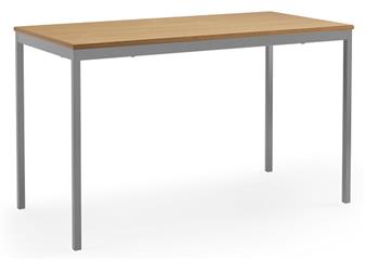Essential School Table 1200 x 600 - Fully Welded - Beech Top & Grey Legs thumbnail