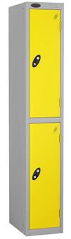 2 Door Locker - Lemon Doors & Silver Carcass thumbnail