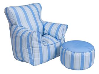 Coastal Beanbag Chair & Footstool thumbnail