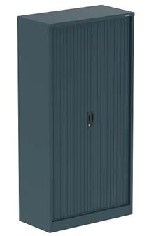 Steel Tambour Tall Cupboard -Ocean Cobalt thumbnail