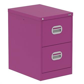 Two Drawer Filing Cabinet - Traffic Purple thumbnail
