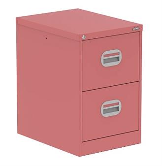 Two Drawer Filing Cabinet - Antique Pink thumbnail