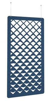 SHUSH Acoustic Hangin Panel - Reflection in Blue thumbnail