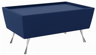 Manhattan Rectangular Coffee Table - Glass Top thumbnail