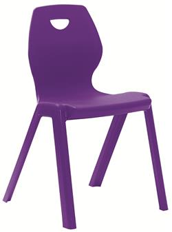 Flaire Chair - Purple thumbnail