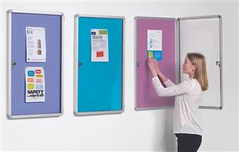 Fire Retardant Side Hinged Noticeboards thumbnail
