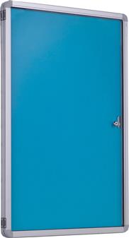 Light Blue Side Hinged Single Door Board thumbnail