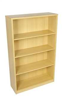 1600mm High Bookcase - Oak thumbnail