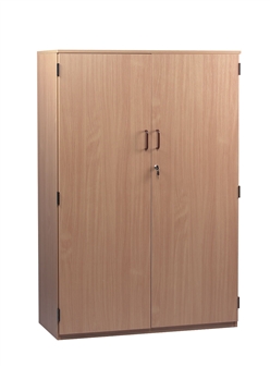 Lockable Wooden Storage Cupboard 1518mm High thumbnail