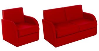  BRS/A & BRS/2 Modular Box Reception Sofa Seats - With Arms thumbnail