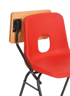 Hille E-Series Plastic Chair With Writing Tablet thumbnail