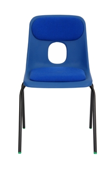 Hille E-Series Plastic Chair With Seat & Back Pad thumbnail
