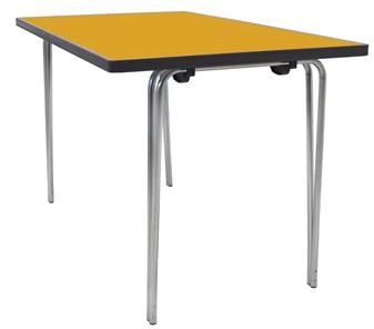 Premier Folding Table - Mustard thumbnail