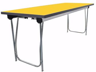 Vantage Folding Table - Yellow