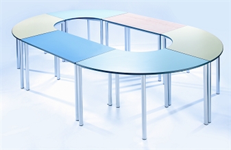 Meet Tables - Curved & Rectangular