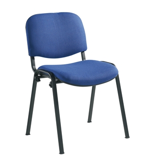  Stacking Black Frame Chair