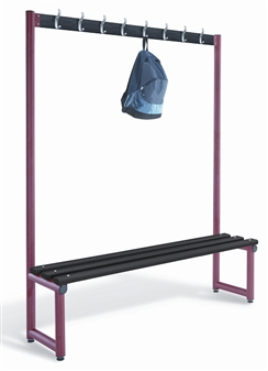 Single Sided Coat Hook Bench