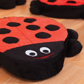 Ladybird Counting Cushions