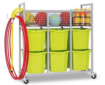 Sports Trolley Lime Trays