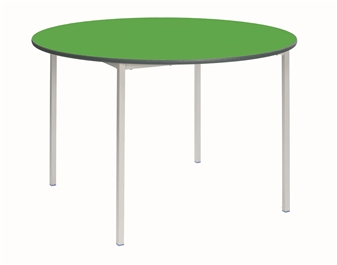 Fully Welded Circular Classroom Table PU Edge