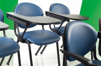 Prima 4 Leg Chair Set With Writing Tablets