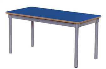 Rectangular Table Blue