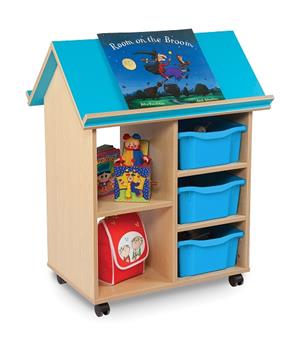 Book House With 3 Deep Trays