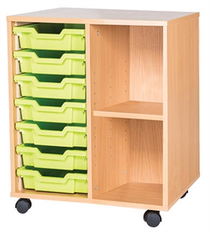 7 High 7 Tray Double Side Shelf