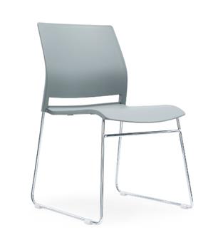 Verse A-Frame Stacking Chair - GREY