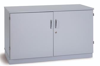 Premium Tray Storage Cupboard 18 Trays - Grey