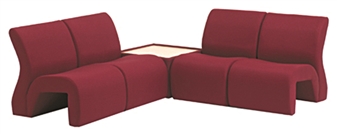 4000 Range Curved Reception Seating