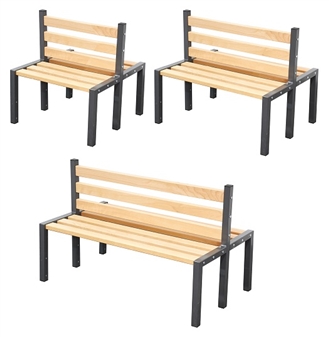 Cloakroom Double Seat Benches