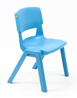 Postura Plus One-Piece Chair - Aqua Blue