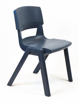 Postura Plus One-Piece Chair - Slate Grey