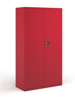 1806 High Stationery Cupboard - Red