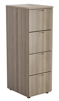 Start 4-Drawer Filing Cabinet - Grey Oak