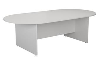 2.4m Wide Meeting Table - White