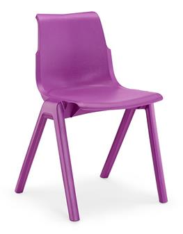 Hille Ergostak Chair - Purple